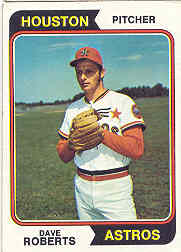 1974 Topps Baseball Cards      177     Dave Roberts